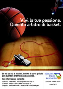 Corso arbitri e ufficiali di campo di basket